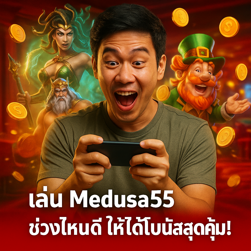 เล่น Medusa55 ช่วงไหนดี ให้ได้โบนัสสุดคุ้ม!