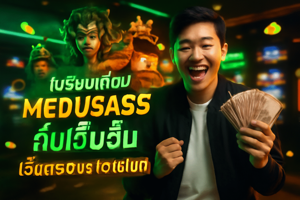 เปรียบเทียบ MEDUSA55 กับเว็บอื่น เว็บตรง vs เอเย่นต์