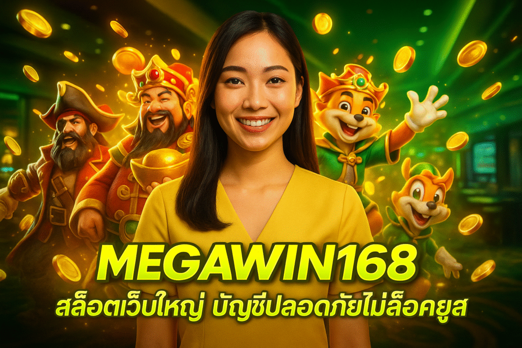 MEGAWIN168 สล็อตเว็บใหญ่ บัญชีปลอดภัยไม่ล็อคยูส