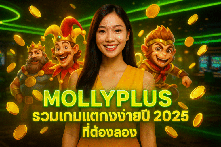 MOLLYPLUS รวมเกมแตกง่ายปี 2025 ที่ต้องลอง